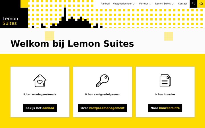 Screenshot of lemonsuites.nl