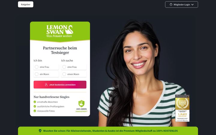 Screenshot of lemonswan.at