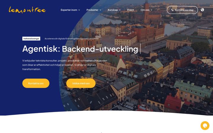 Screenshot of lemontree.se