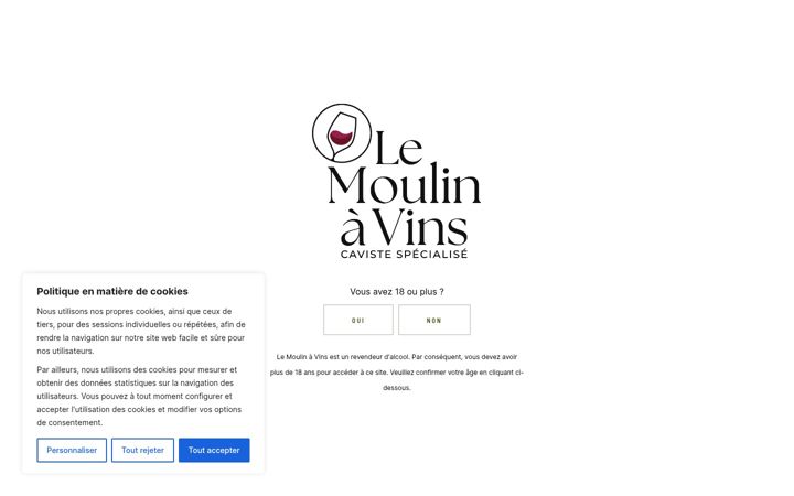 Screenshot of lemoulinavins.com