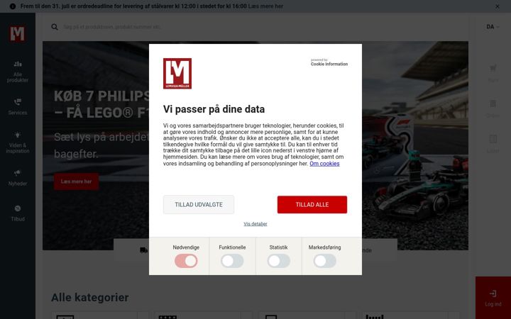 Screenshot of lemu.dk