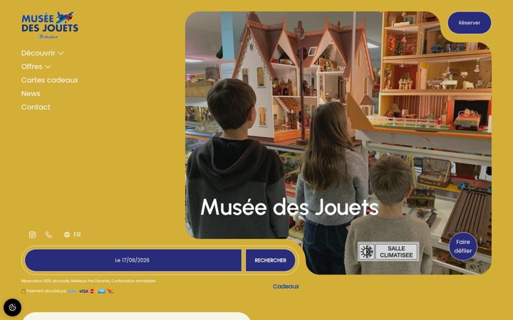 Screenshot of lemuseedesjouets.fr