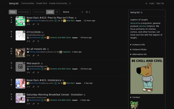 Screenshot of lemy.lol