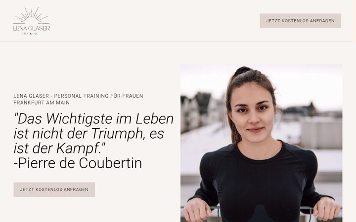 Screenshot of lenaglaser.com