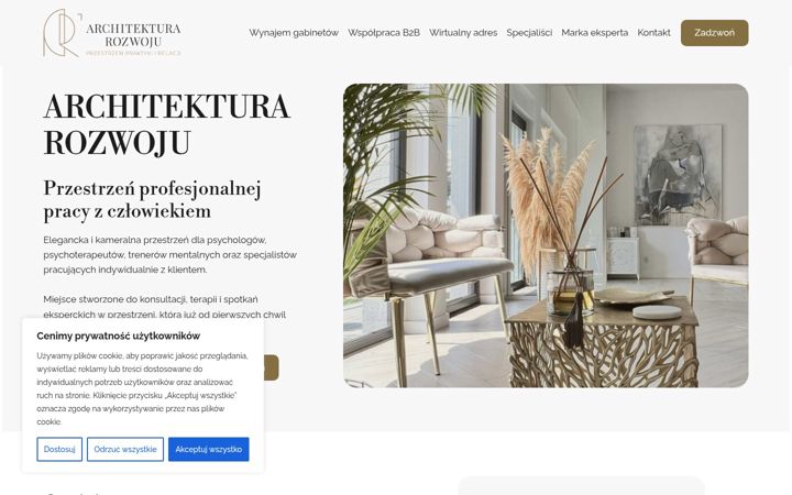 Screenshot of lenartowicza39b.pl
