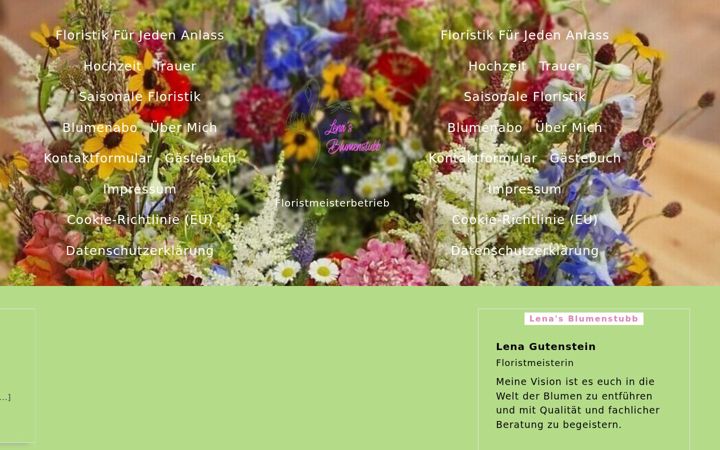 Screenshot of lenas-blumenstubb.de