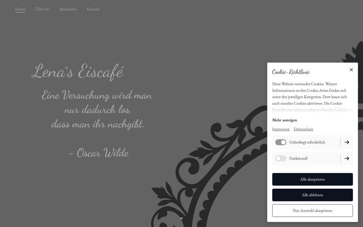 Screenshot of lenas-miltenberg.de
