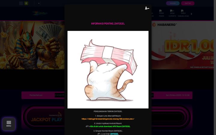 Screenshot ta' lenasamishgranola.com