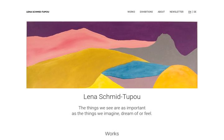 Screenshot of lenaschmidtupou.com