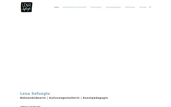 Screenshot of lenasofuoglu-buehne.de
