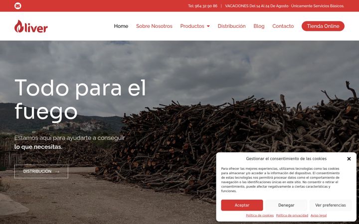 Screenshot of lenasoliver.com