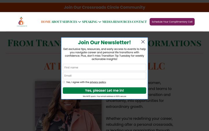 Screenshot of lenawilson.com