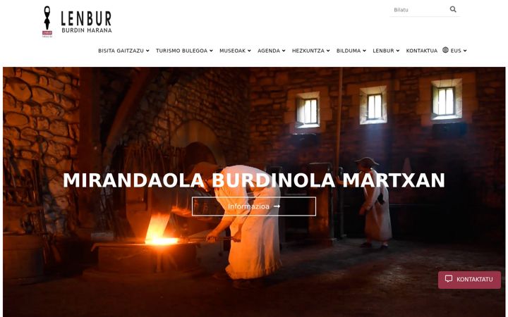 Screenshot of lenbur.com