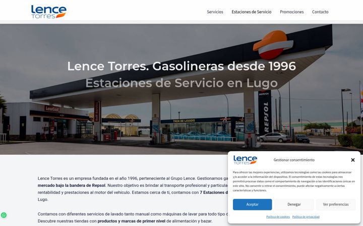 Screenshot of lencetorres.es