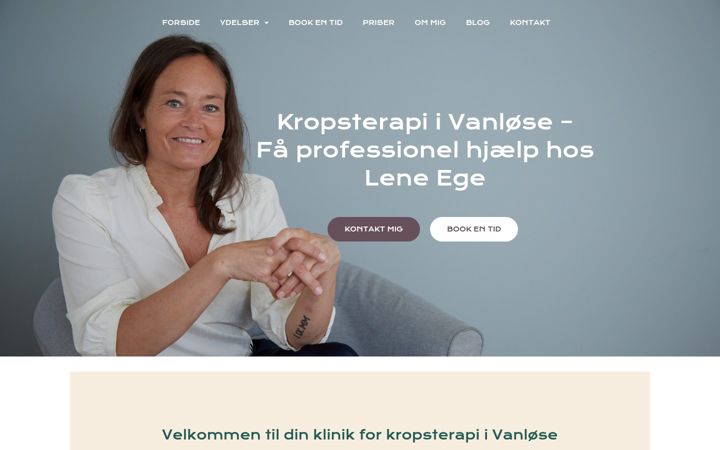 Screenshot of leneege.com