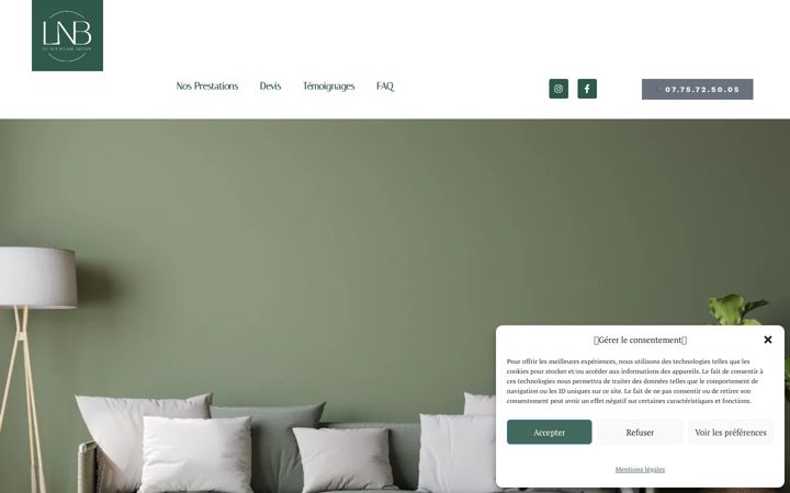 Screenshot of lenettoyagebreton.fr