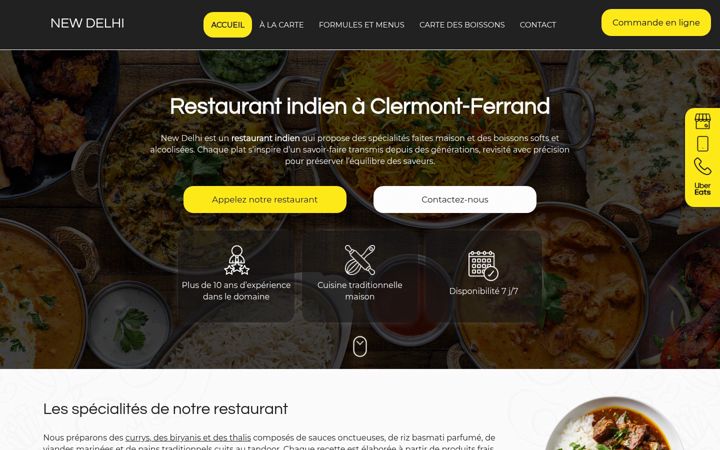 Screenshot of lenew-delhi.fr