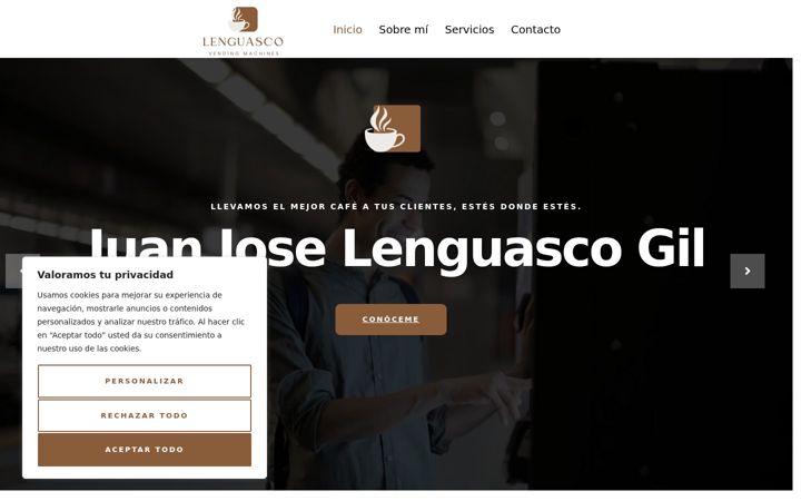 Screenshot of lenguascovending.es