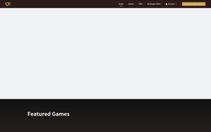 Screenshot of leniugame.com