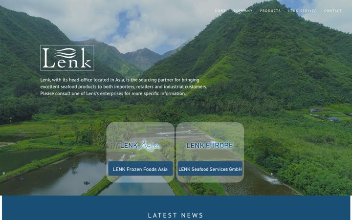 Screenshot of lenk-frozen.com
