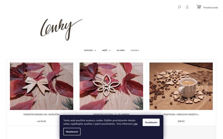 Screenshot of lenkydesign.cz