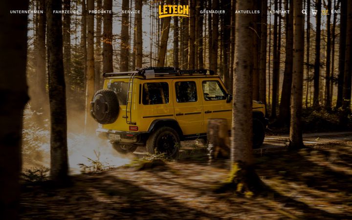 Screenshot of lennartz-technik.de