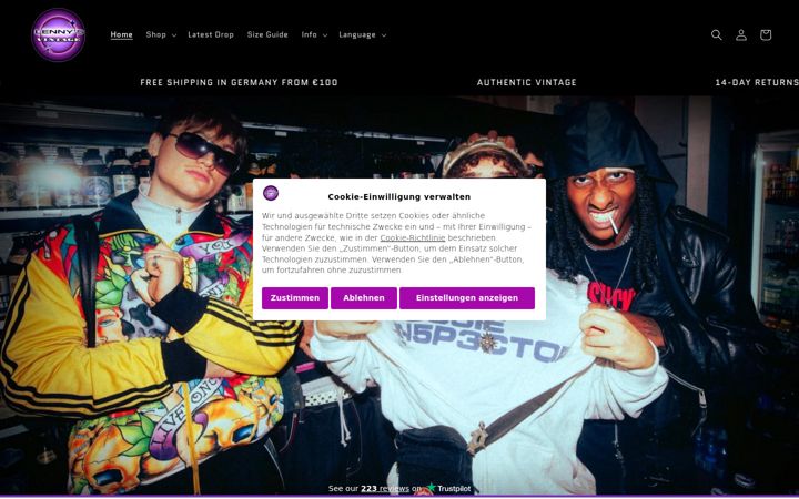 Screenshot of lennysvintage.de