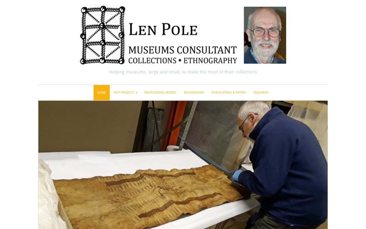 Screenshot of lenpole.com