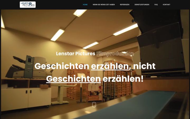 Screenshot of lenstar.de
