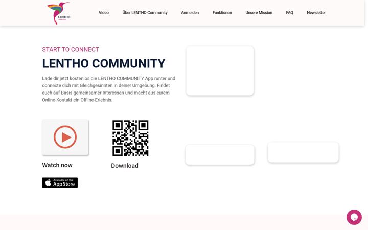 Screenshot of lentho.community