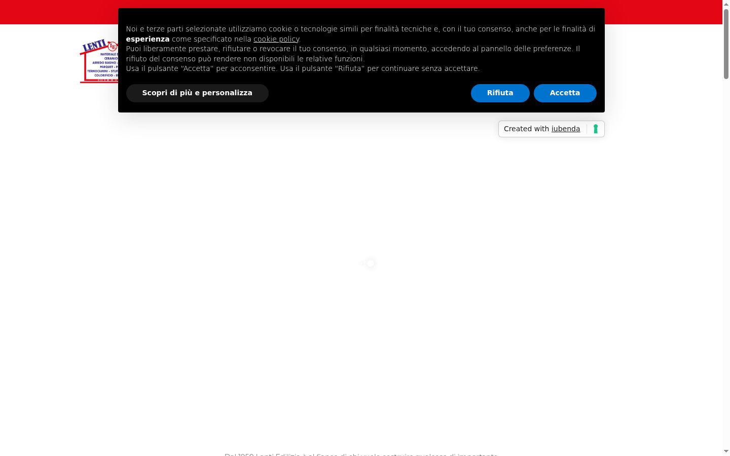Zrzut ekranu banera zgody wyświetlanego przed jakąkolwiek interakcją