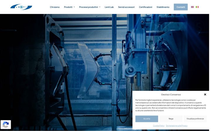 Screenshot of lentisrl.com