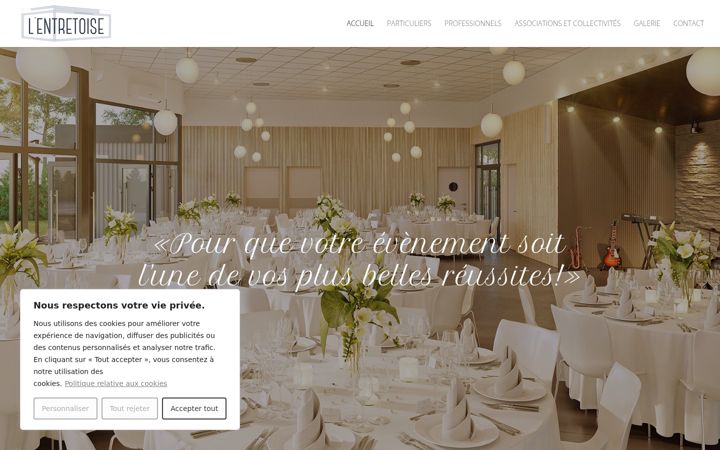 Screenshot of lentretoise.fr