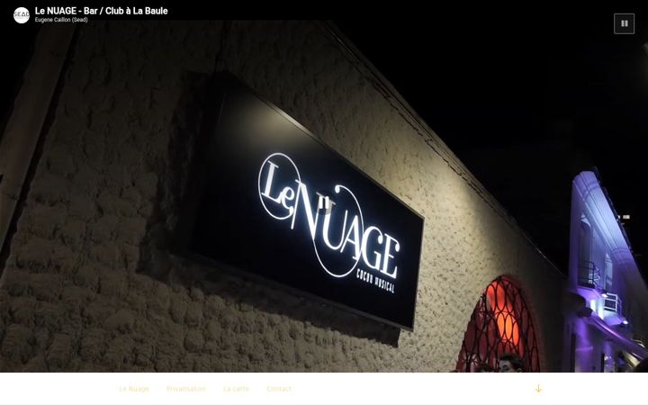 Screenshot of lenuage-labaule.com