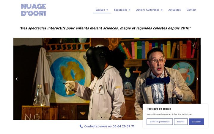 Screenshot of lenuagedoort.fr
