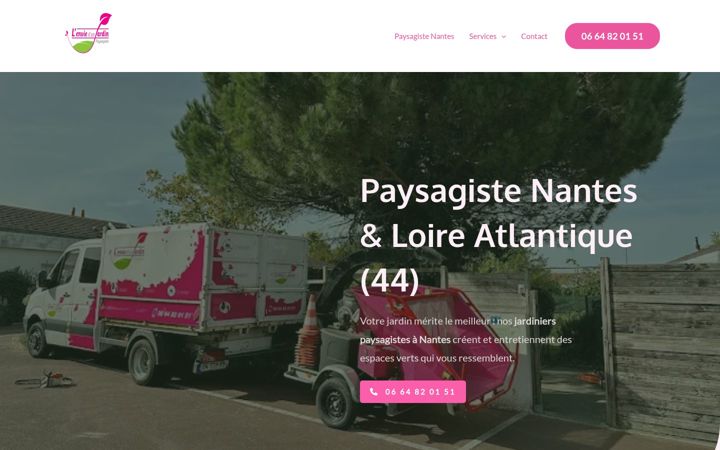 Screenshot of lenviedunjardin.fr