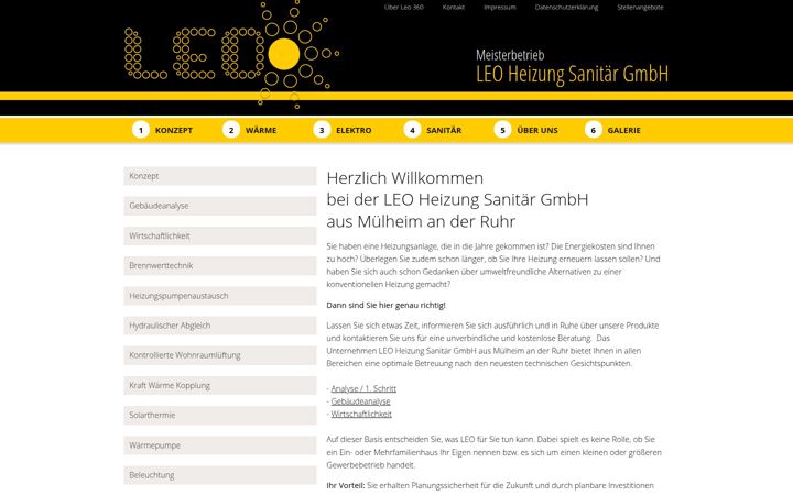 Screenshot of leo-360.de