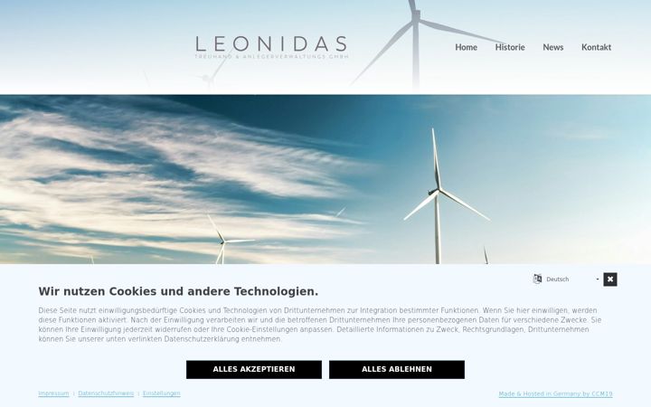 Screenshot of leo-anleger.de