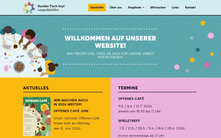 Screenshot of leo-asyl.de