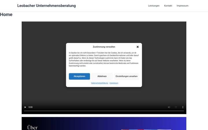 Screenshot of leo-coaching.com