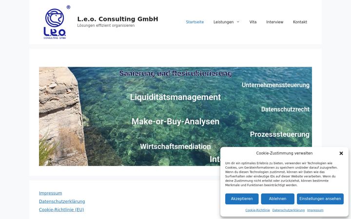 Screenshot of leo-consulting-services.de