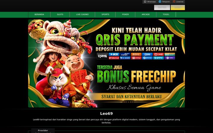 Screenshot of leo69.org