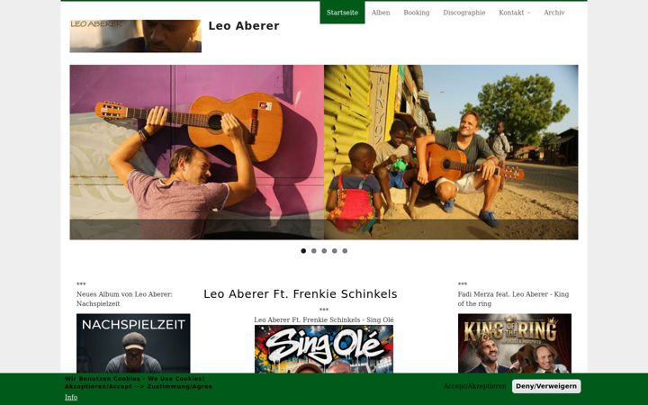 Screenshot of leoaberer.eu