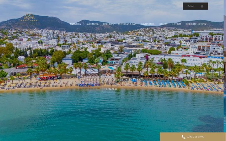 Screenshot of leobeachresort.com