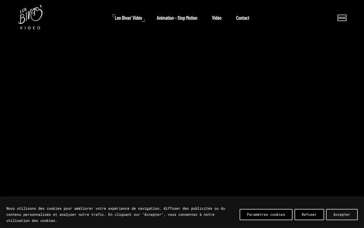 Screenshot of leobivasvideo.fr