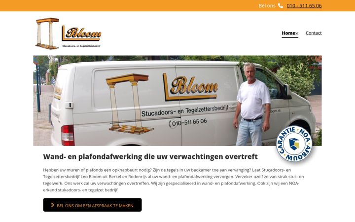 Screenshot του leobloom.nl