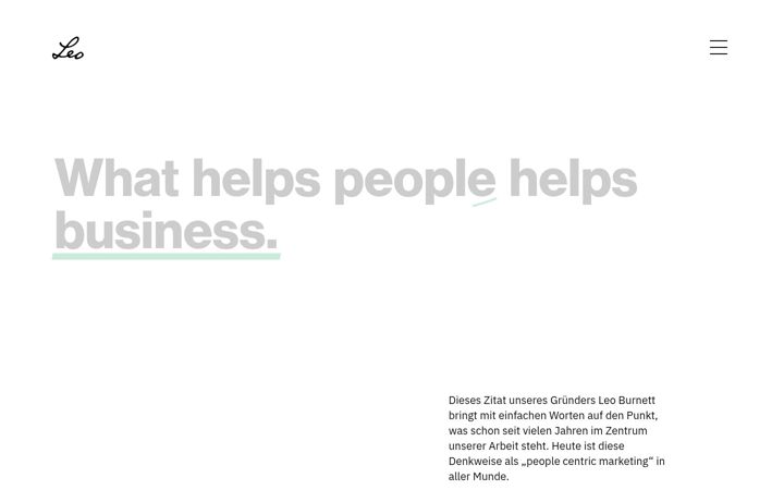 Screenshot of leoburnett.de