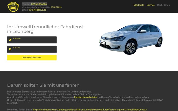 Screenshot of leodrive.de