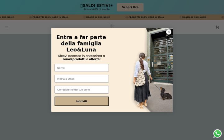 Screenshot of leoeluna.it