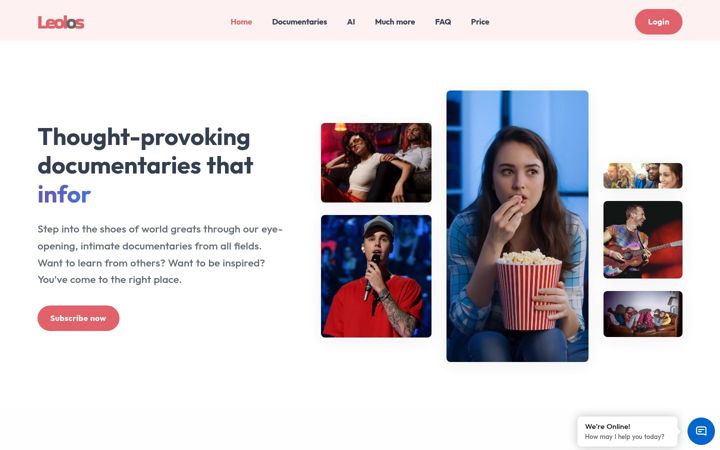 Screenshot of leolos.com